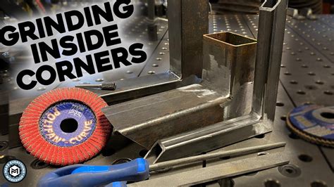 grinding welds in tight corners